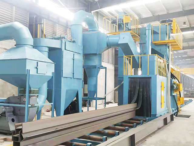 軌道通過式拋丸清理機